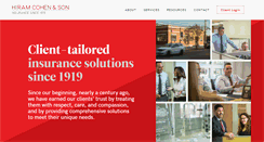 Desktop Screenshot of hiramcohen.com